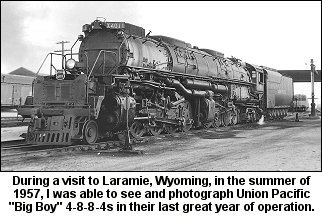 UP 4-8-8-4 No. 4011 at Laramie